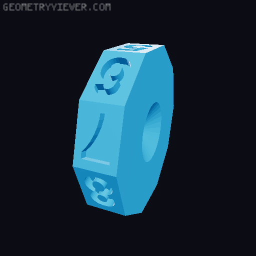 DnD Dice Box / Tracker 3D model thumbnail