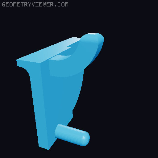 Ultimate Drawer System XL Pegboard Adapter 3D model thumbnail