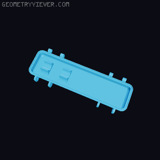 Rugged box for TS80P 3D model thumbnail