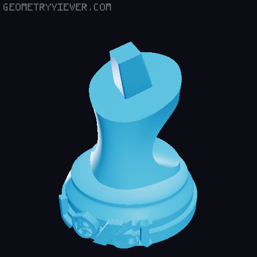 Loki bust 3D model thumbnail