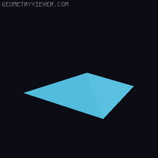 Geometric Unicorn wall art (only for Princess) 3D model thumbnail