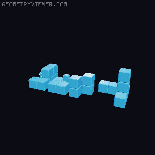 Looser pieces for Akaki Picnic Basket 3D model thumbnail