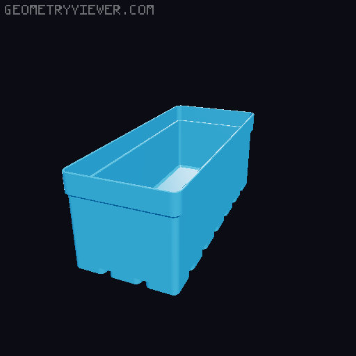 Festool/Tanos Organizer Sys-Org boxes / drawer organizer 3D model thumbnail