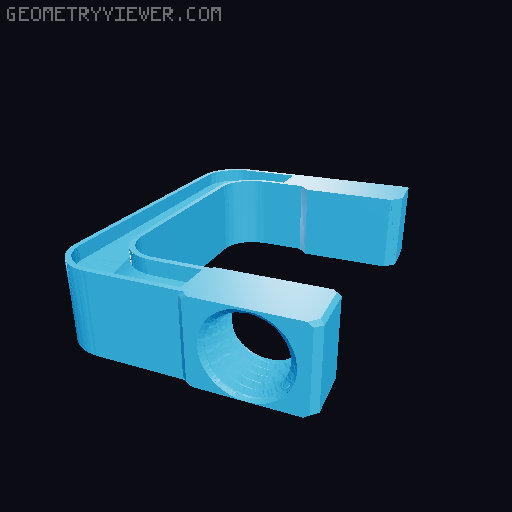 Gridfinity Caffeine Containing Retaining Arrangement 3D model thumbnail
