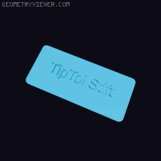 TipToi Pen Case 3D model thumbnail