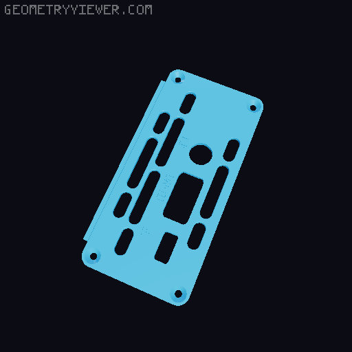 Fractal North PI Case 3D model thumbnail