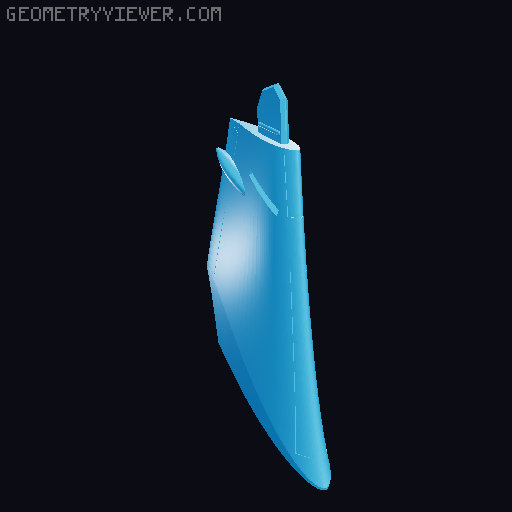 Boeing 787-8 - 1:144 3D model thumbnail
