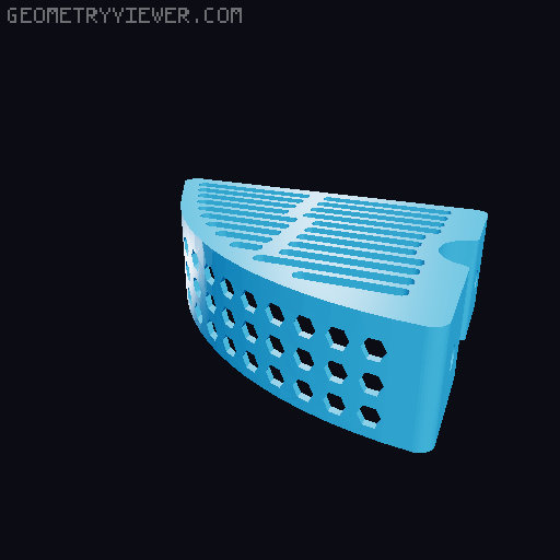 Shower Basket 3D model thumbnail