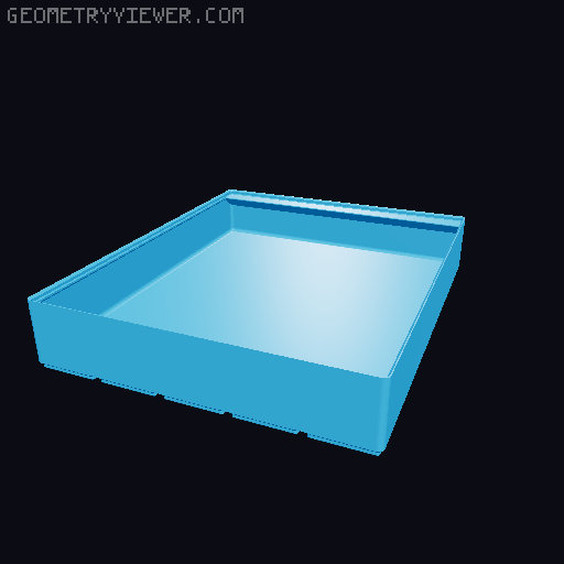 Gridfinity cups height 6 (46mm) collection 3D model thumbnail
