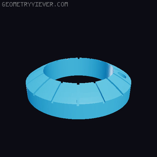 BB-8 Google Home Costume or Standalone model 3D model thumbnail