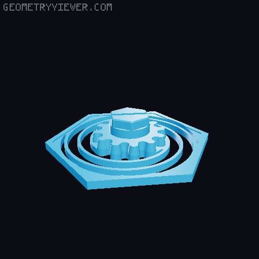 Shield Engravings 3D model thumbnail