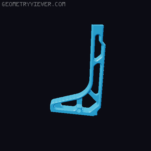 Handbrace that works with Umarex TxTwentyTwo airsoft 3D model thumbnail