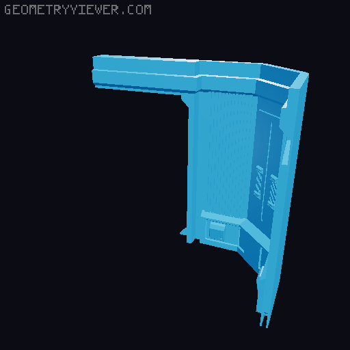 AFA – Intrepid - 4.5" Scale - Cargo Bay 3D model thumbnail