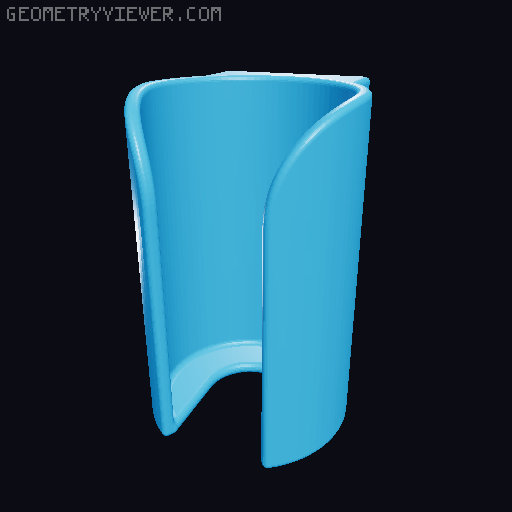 Multiboard bottle holders with Multipoint connector rails 3D model thumbnail