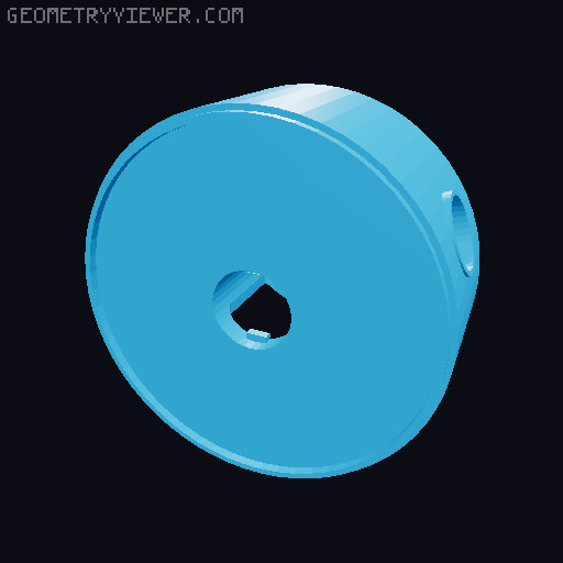"Tuna Can" space habitat 3D model thumbnail