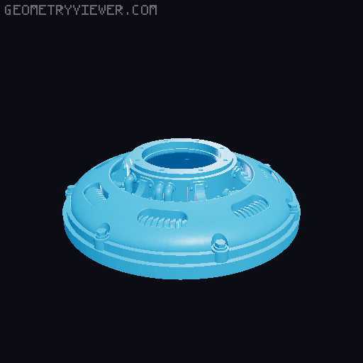 Reactor Ferrum Secundus 3D model thumbnail