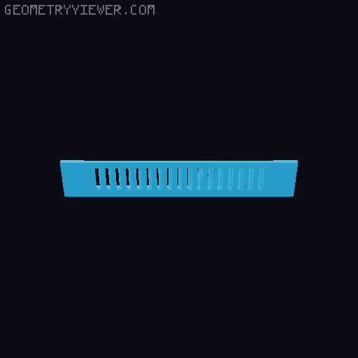 K1 max 45mm adjustable vent riser 3D model thumbnail