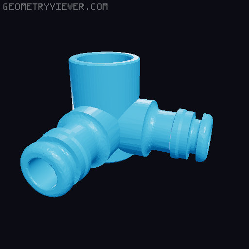 Gardena Sprinkler - Gartenbewässerung Spray System 3D model thumbnail