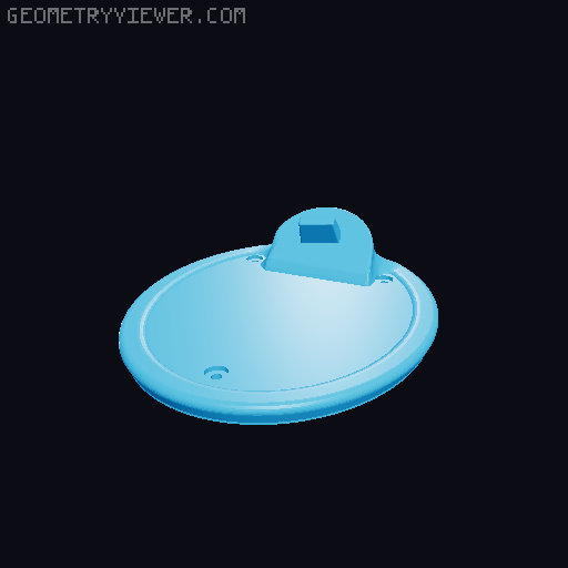 Wall mounted Handy Jewlery Collector 3D model thumbnail