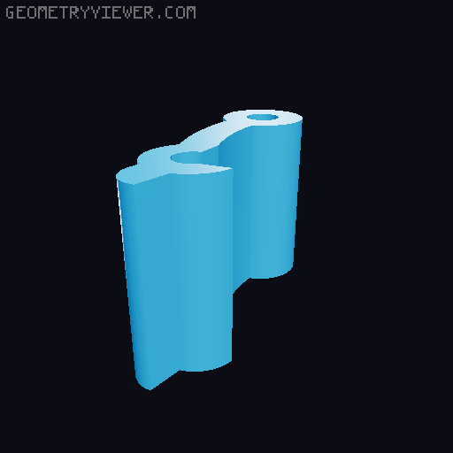 Rugged Box - Card Box Single 3D model thumbnail
