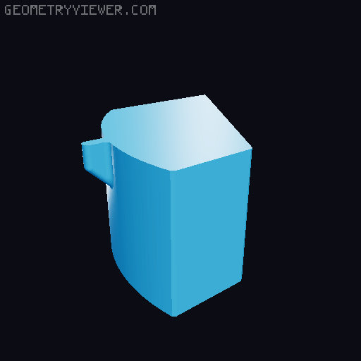 Base with drawers for Galileo microscope 3D model thumbnail