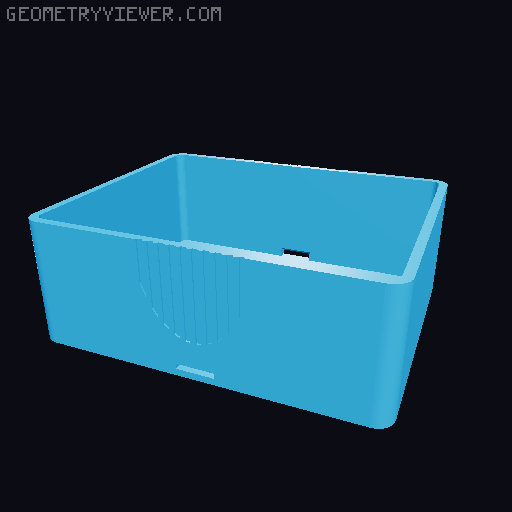Pokemon Card Box Deck Holder Kartenschachtel 3D model thumbnail