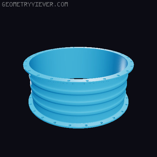 Airbus A320 Engine 3D model thumbnail