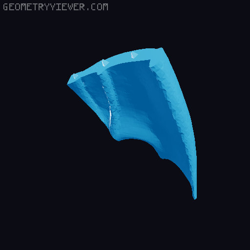 Toothless 3D model thumbnail