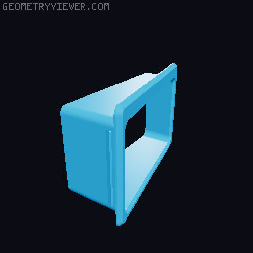 15 deg remix + magnetic 2020-profile mount 3D model thumbnail