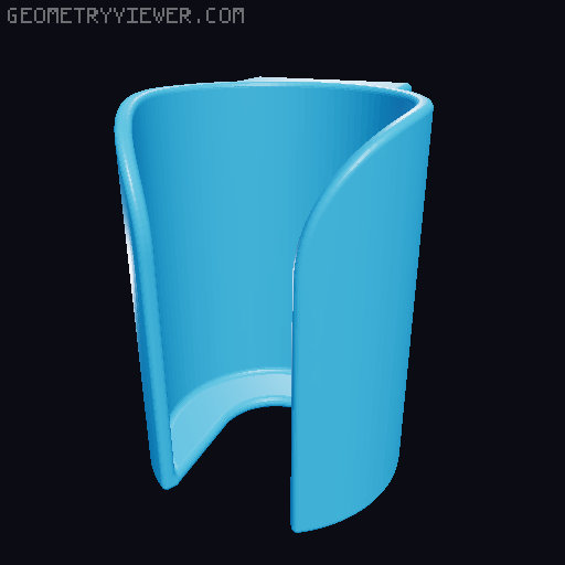 Multiboard bottle holders with Multipoint connector rails 3D model thumbnail