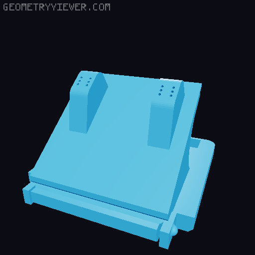 Re-engeneered catbox for reliability and easier printing 3D model thumbnail