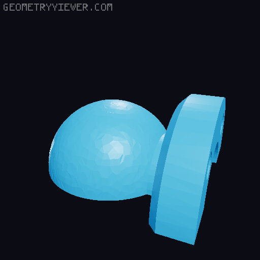 New Moon Hand for Antikythera Mechanism 3D model thumbnail