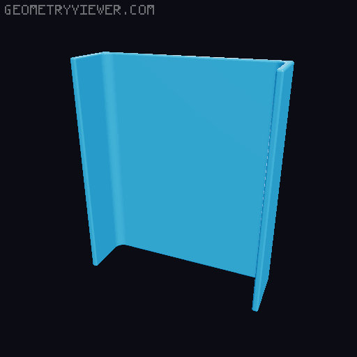 Sofa Arm Tray *V1 & V2* 3D model thumbnail