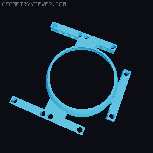 LEGO Technic Compatible Sphero Chariot Bases (WIDENED) 3D model thumbnail