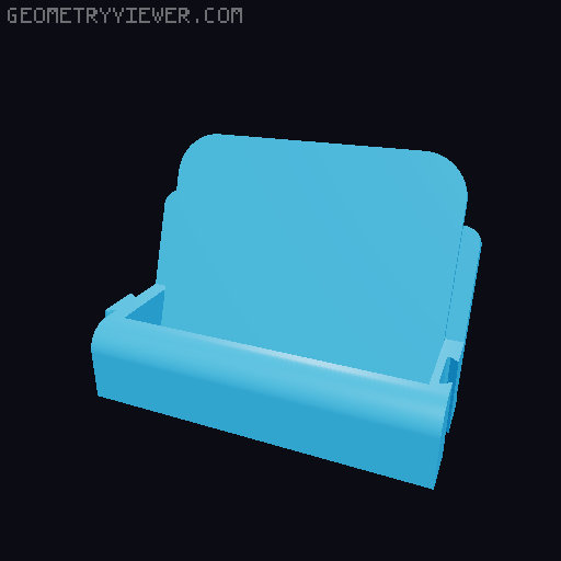 GameBoy and Advance Games Cartridge modular snapfit showcase stand 3D model thumbnail