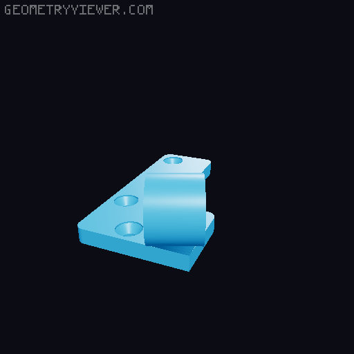 Ender 3 v3 se ke gantry support 3D model thumbnail