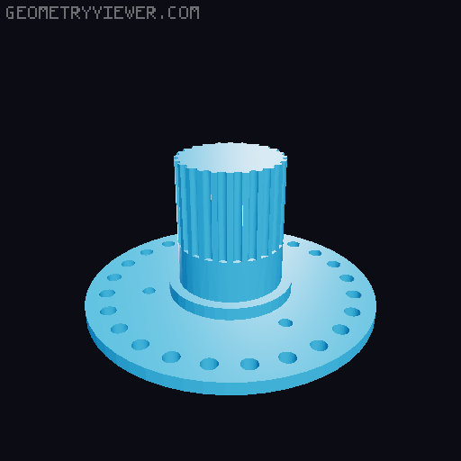 SD Card Holder Rolodex-style 3D model thumbnail
