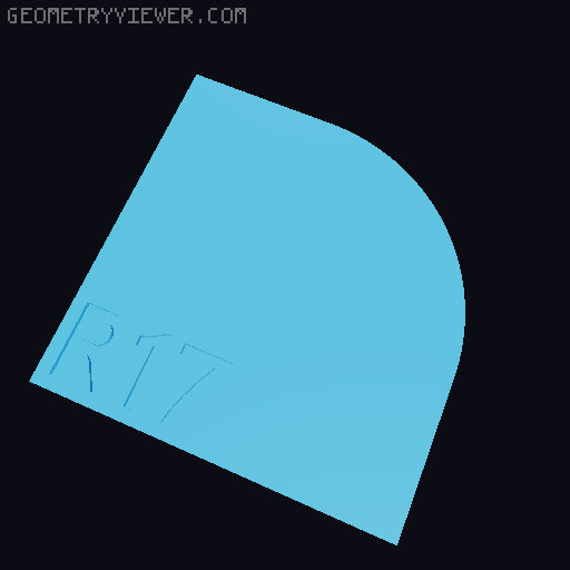Radius Gauge - Convex & Concave 3D model thumbnail