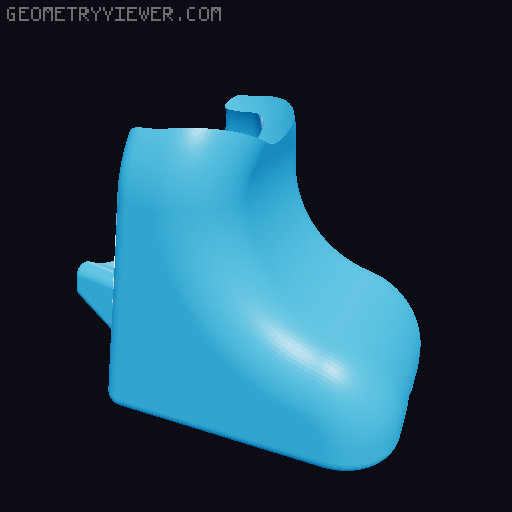 Easy Removal Samsung Galaxy Watch 4 charging stand 3D model thumbnail