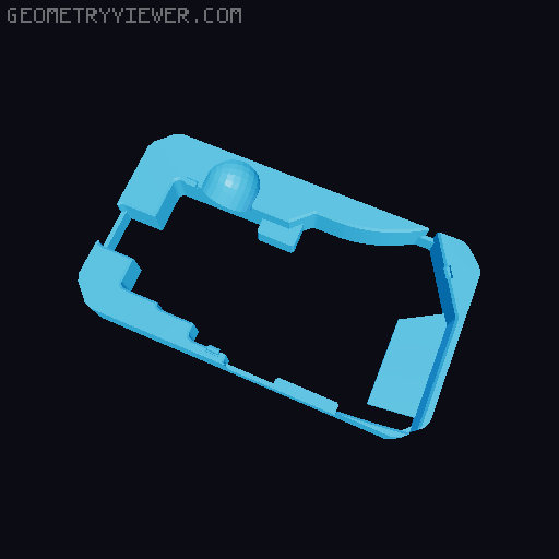 dao choc keyboard travel box 3D model thumbnail