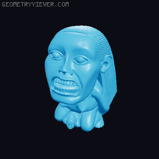 Indiana Jones - Chachapoyan Fertility Idol - Raiders of the Lost Ark 3D model thumbnail