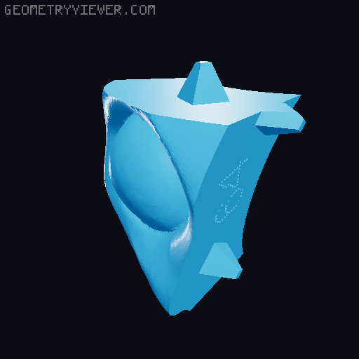 Toothless 3D model thumbnail