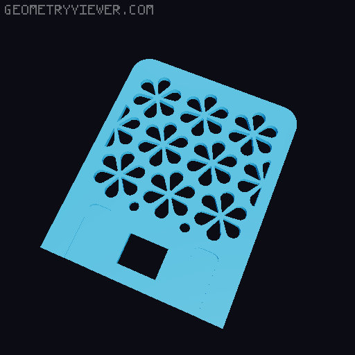 Modular Straight Sock Blocker - Mr Cookie Remix 3D model thumbnail