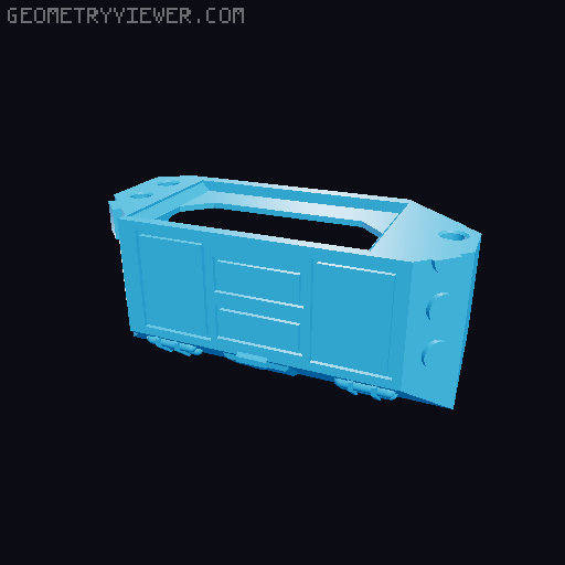 BC-304 MK2 (Stargate) 3D model thumbnail