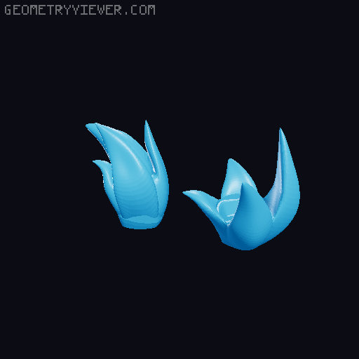 Wile E Coyote (with light) 3D model thumbnail
