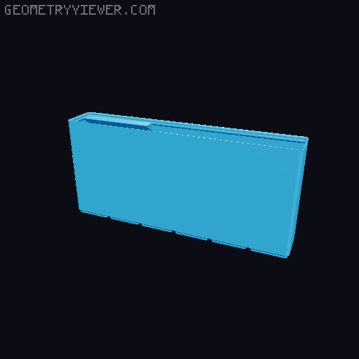 Gridfinity cups height 16 (116mm) collection 3D model thumbnail