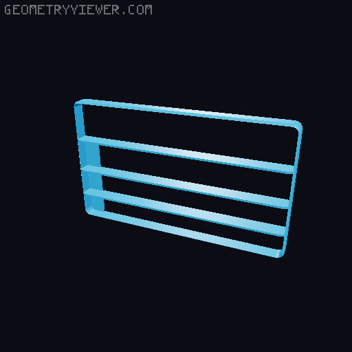 Snap Latch Drill Bit Case 3D model thumbnail
