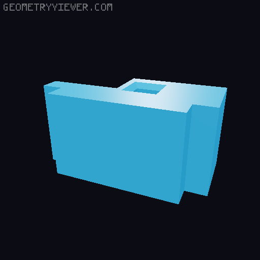 Minecraft Picking Chicken Toy 3D model thumbnail