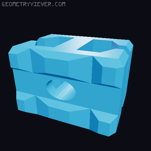 BlokCraft Dungeons! Base Set 3D model thumbnail