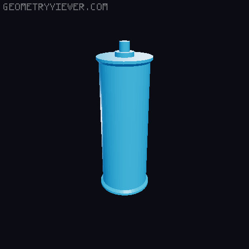 Filament Roller for 1kg and 2,5kg spool 3D model thumbnail